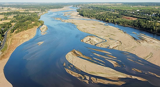 Loire View from the sky